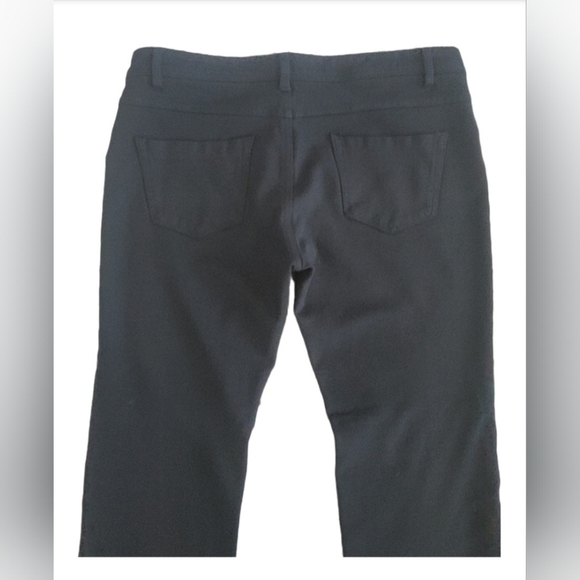 Active Usa Women's Black Dress   Pants Size Large Style # P9128 Very Stretchy - Picture 4 of 8